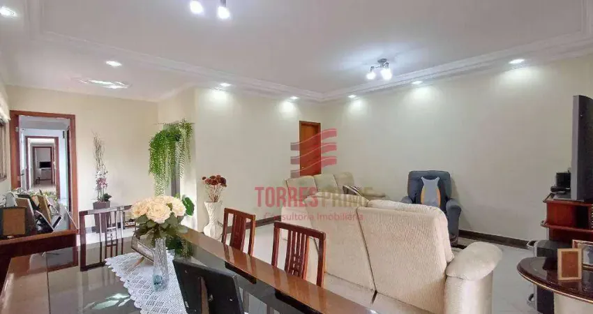 Apartamento com 3 suítes, piscina e 2 vagas demarcadas à venda por r$ 1.350.000 - aparecida - santos/sp