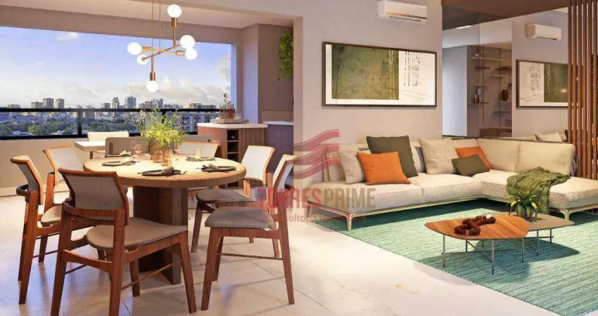 Apartamento com 3 dormitórios à venda, 129 m² por r$ 1.871.888,00 - embaré - santos/sp