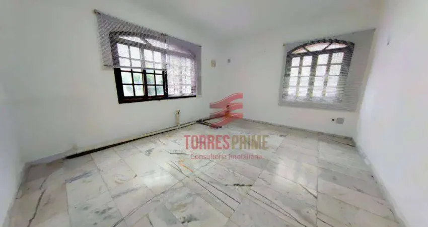 Sobrado com 7 dormitórios, 248 m² - venda por r$ 2.200.000,00 ou aluguel por r$ 14.647,00/mês - boqueirão - santos/sp