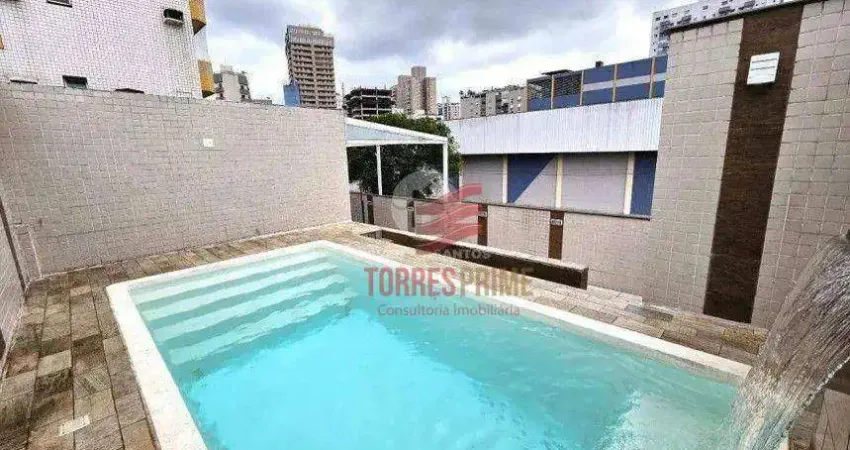 Casa triplex com 4 dormitórios à venda, 237 m² por r$ 2.400.000 - josé menino - santos/sp