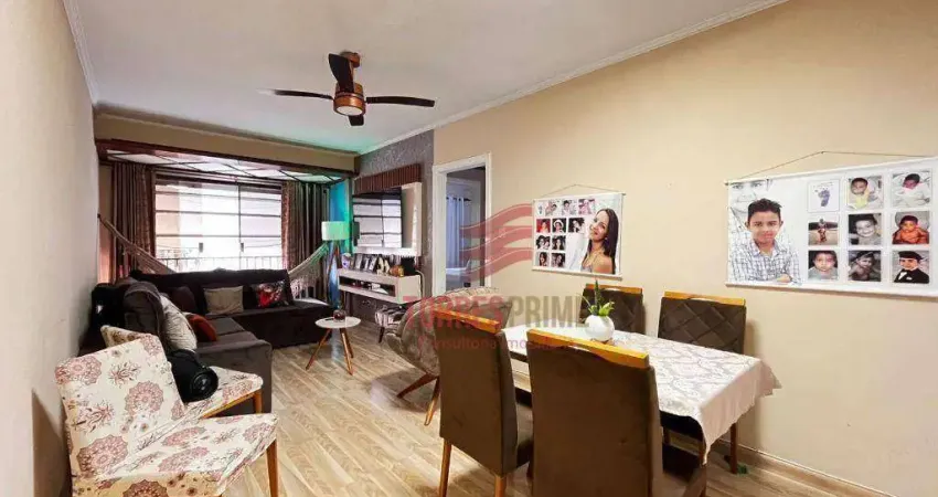 Apartamento com 2 dormitórios à venda, 82 m² por r$ 480.000,00 - ponta da praia - santos/sp
