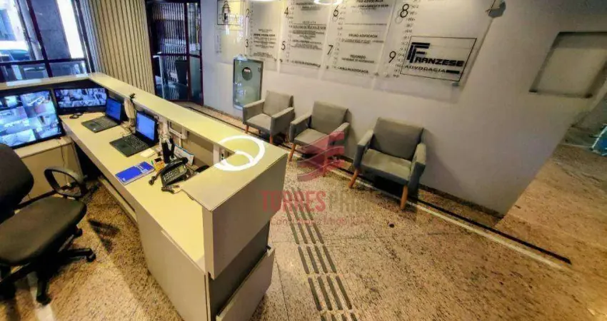 Sala comercial com 2 salas à venda na Rua Bittencourt, Vila Nova, Santos