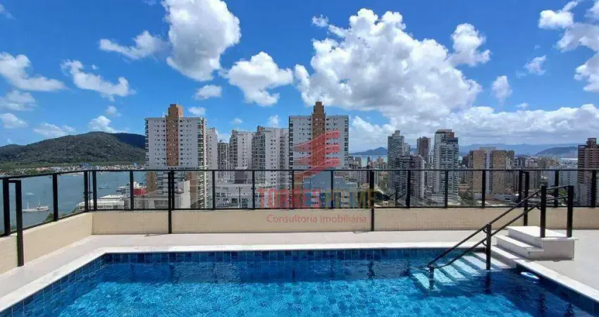 Apartamento com 2 dormitórios à venda, 65 m² por r$ 1.000.000,00 - ponta da praia - santos/sp