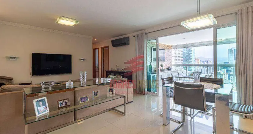 Apartamento à venda com lazer completo por r$ 1.860.000 - boqueirão - santos/sp