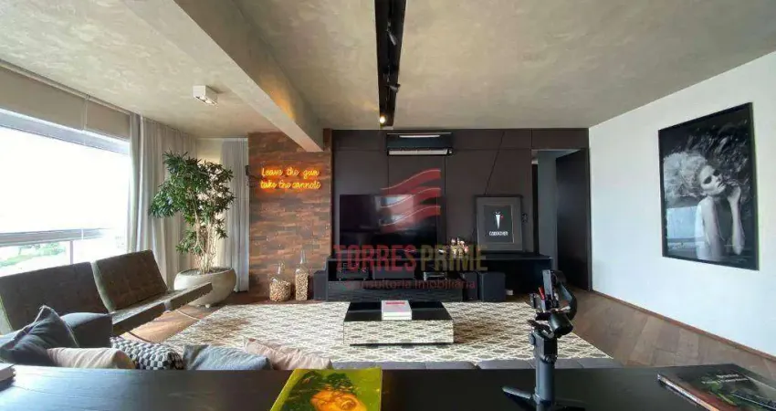 Apartamento com 3 dormitórios à venda, 171 m² por r$ 2.590.000,00 - embaré - santos/sp