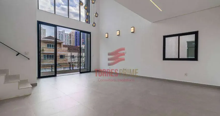 Sobrado com 3 dormitórios à venda, 230 m² por r$ 2.450.000,00 - embaré - santos/sp