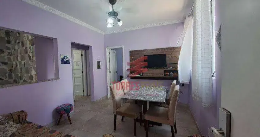 Apartamento com 2 dormitórios à venda, 68 m² por R$ 425.000,00 - Embaré - Santos/SP
