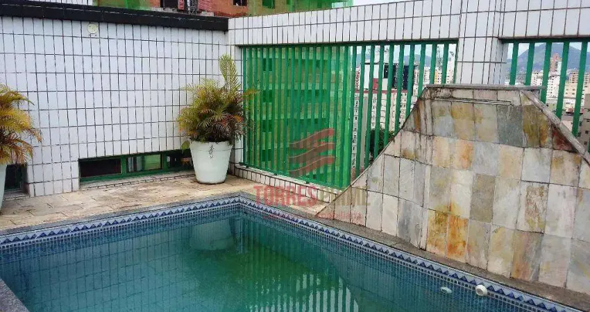 Cobertura com 4 dormitórios à venda, 300 m² por R$ 1.290.000,00 - Embaré - Santos/SP