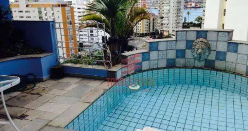 Cobertura à venda, 350 m² por R$ 6.500.000,00 - Ponta da Praia - Santos/SP