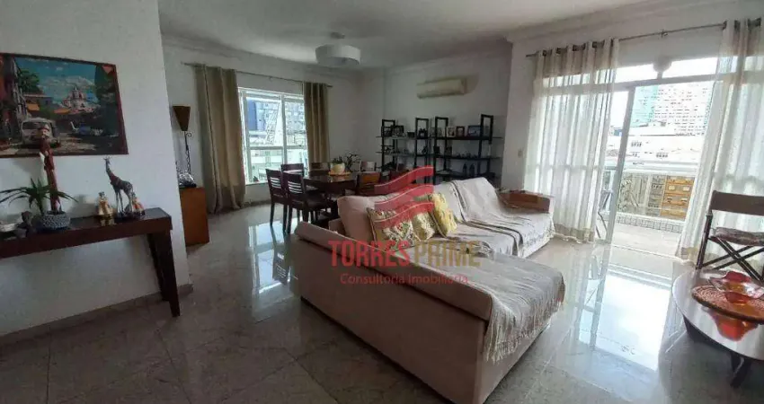 Apartamento com 4 dormitórios à venda, 214 m² por R$ 2.100.000,00 - Boqueirão - Santos/SP