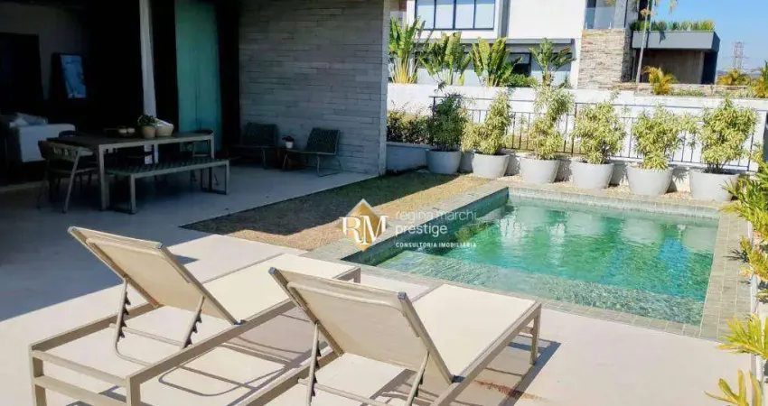 A casa Sabiá!!! Uma belíssima casa com projeto moderno disponível para venda no Condomínio Villas do Golfe em Itu/SP!!