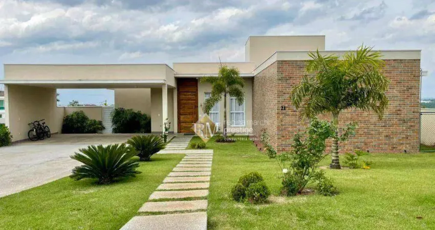 Casa com 4 dormitórios à venda, 288 m² por R$ 3.450.000,00 - Condomínio Xapada Parque Ytu - Itu/SP