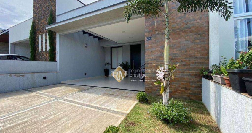 Casa com 3 dormitórios à venda, 105 m² por R$ 830.000,00 - Condomínio Village Moutonnée - Salto/SP