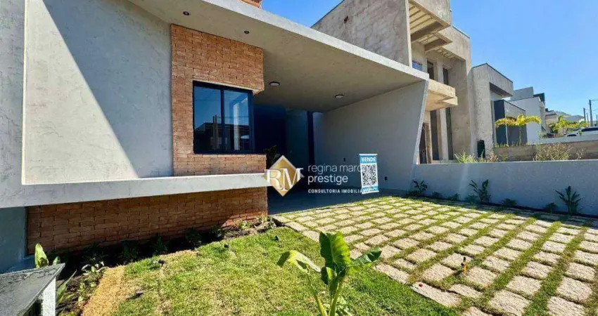 Casa com 3 dormitórios à venda, 142 m² por r$ 1.290.000,00 - condomínio gran reserve - indaiatuba/sp