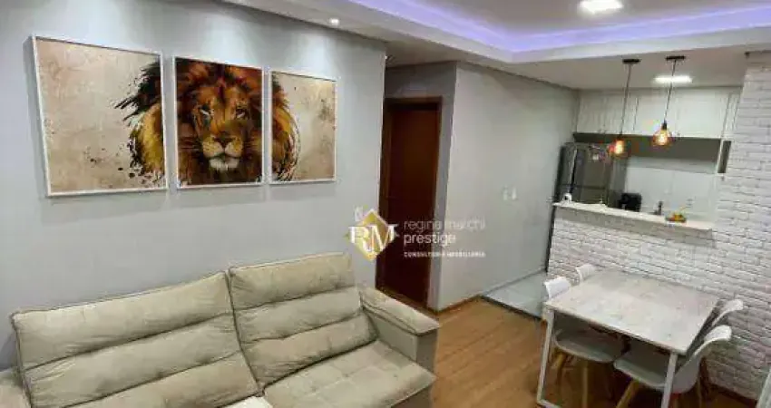 Apartamento com 2 dormitórios à venda, 52 m² por r$ 270.000,00 - edifício residencial ilha de bali - itu/sp