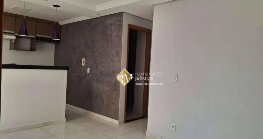 Apartamento com 2 dormitórios à venda, 49 m² por r$ 280.000 - parque nossa senhora da candelária - itu/sp