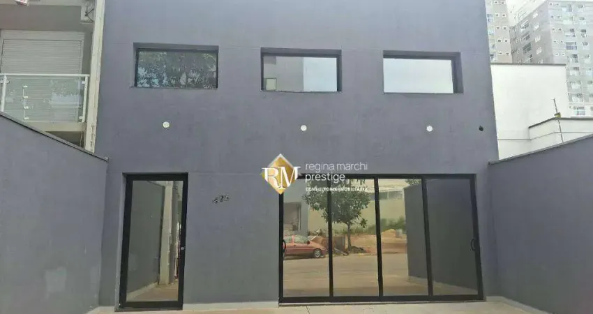 Salão para alugar, 180 m² por r$ 6.000,00/mês - itu novo centro - itu/sp