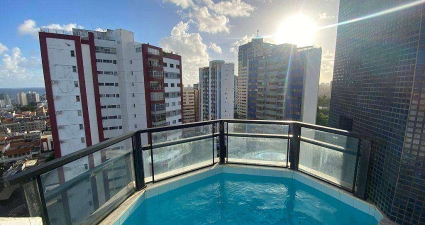 Apartamento com 1 dormitório à venda, 99 m² por R$ 430.000,00 - Pituba - Salvador/BA