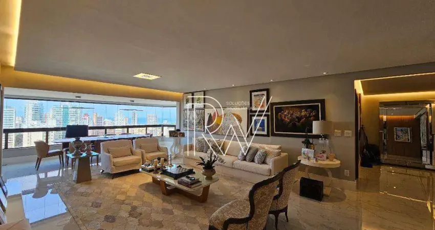 Apartamento com 4 dormitórios, 4 suítes à venda, 350 m² por R$ 3.500.000 - Barra - Salvador/BA