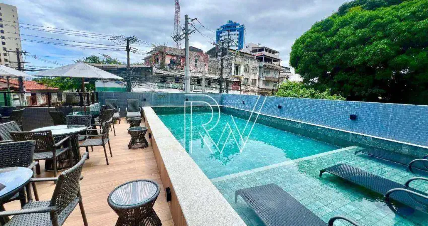 Apartamento com 1 dormitório, 1 suíte à venda, 30 m² por R$ 350.000 - Federação - Salvador/BA