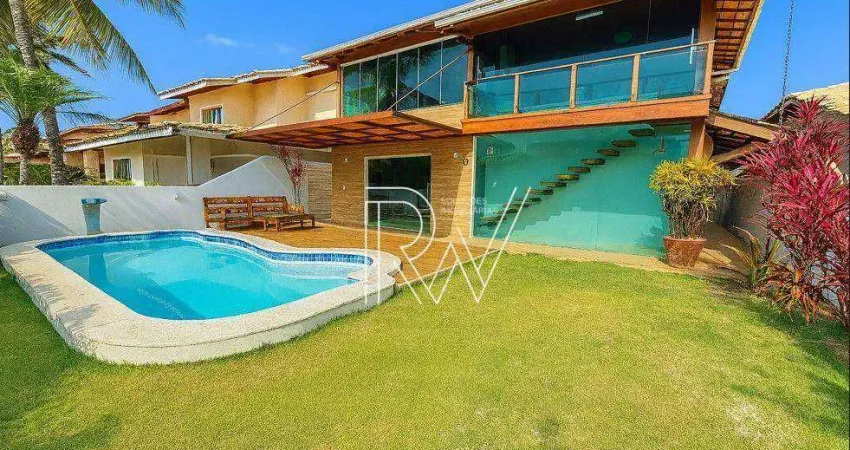 Casa com 5 dormitórios, 4 suítes à venda, 437 m² por R$ 2.100.000 - Praia do Flamengo - Salvador/BA
