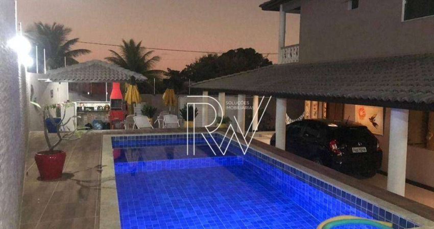 Casa com 5 dormitórios, 3 suítes  à venda, 228 m² por R$ 850.000 - Parque das Dunas (Abrantes) - Camaçari/Bahia