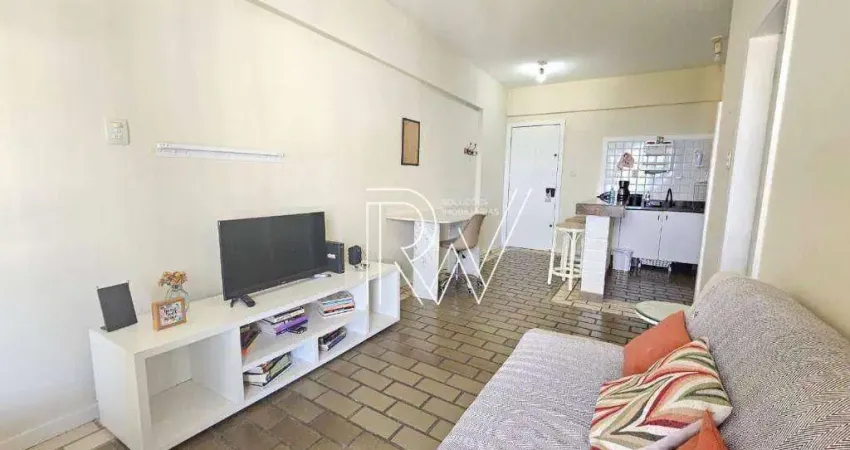 Apartamento com 1 dormitório à venda, 50 m² por r$ 420.000,00 - ondina - salvador/ba
