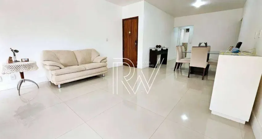 Apartamento com 3 dormitórios, 1 suíte à venda, 129 m² por r$ 680.000 - rio vermelho - salvador/ba