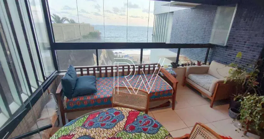 Apartamento com 1 dormitório, 1 suíte à venda, 61 m² por r$ 680.000 - rio vermelho - salvador/ba