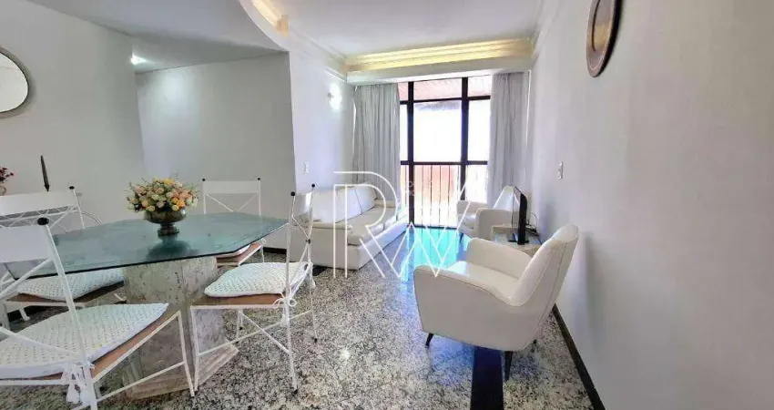 Apartamento com 2 dormitórios para alugar, 76 m² por r$ 5.000,00/mês - aquárius - salvador/ba