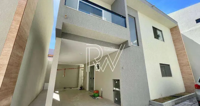 Casa com 3 dormitórios, 3 suítes à venda, 120 m² por r$ 550.000 - ipitanga - lauro de freitas/ba