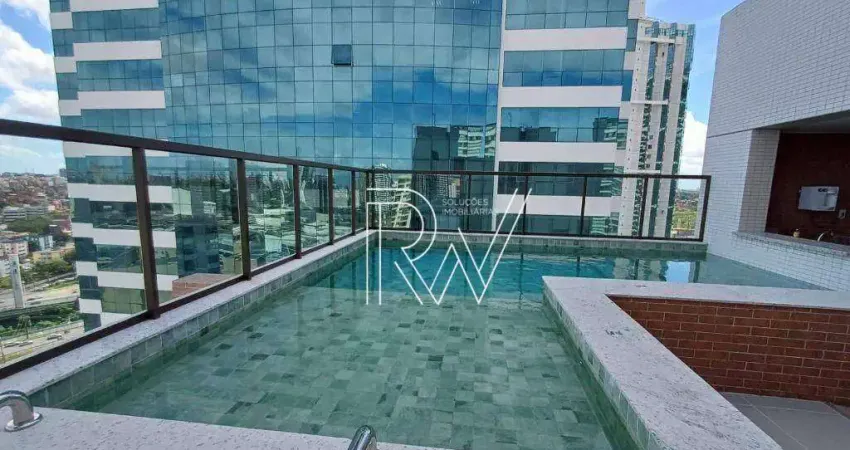 Studio com 1 dormitório e 1 suíte à venda, 24 m² por R$ 300.000 - Caminho das Árvores - Salvador/BA