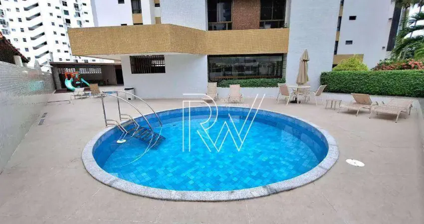 Apartamento com 4 dormitórios sendo 2 suítes à venda, 137 m² por R$ 750.000 - Pituba - Salvador/BA