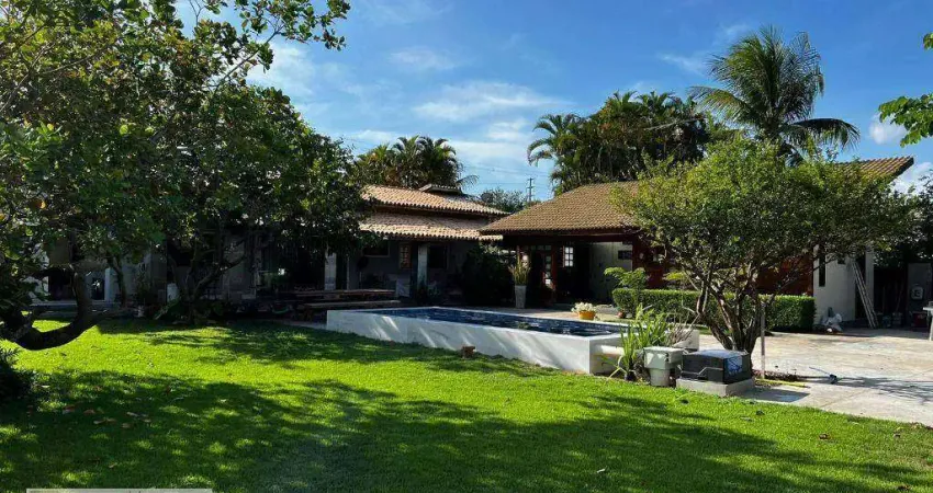 Casa com 3 dormitórios à venda, 250 m² por r$ 1.600.000,00 - lauro de freitas - lauro de freitas/ba