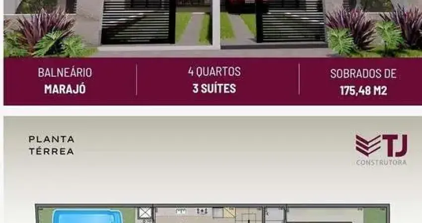 Casa com 4 quartos à venda na bolivia, 138, Balneário Marajó, Matinhos