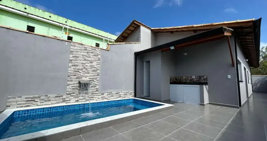 Casa para Venda em Itanhaém, Jardim das Palmeiras, 2 dormitórios, 2 banheiros, 1 vaga