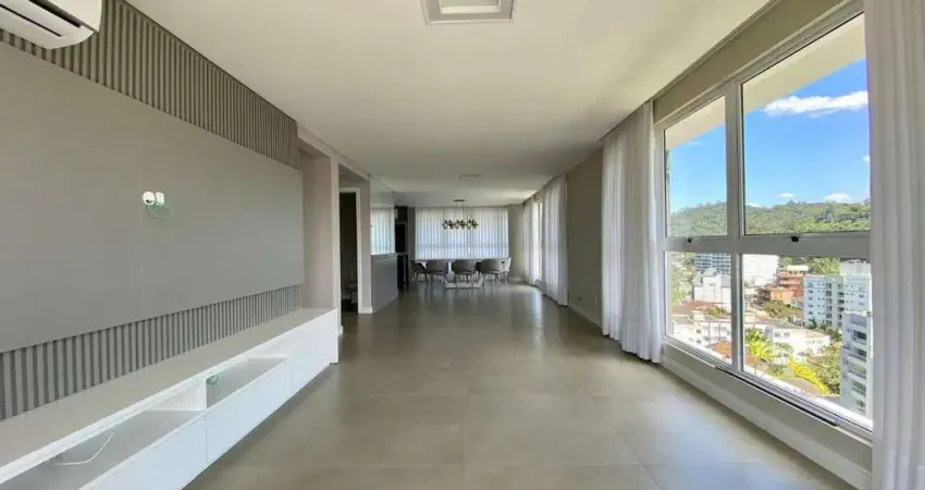Apartamento com 3 dormitórios à venda, 199 m² por r$ 3.000.000,00 - bom retiro - blumenau/sc