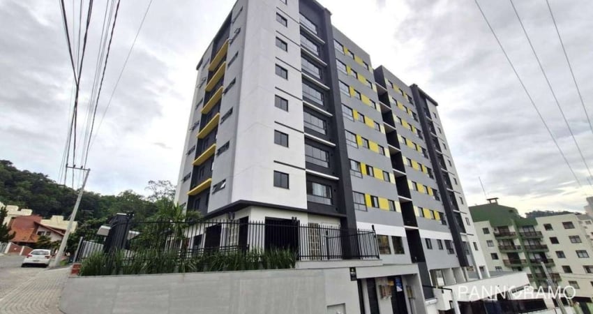 Apartamento com 2 dormitórios para alugar, 64 m² por R$ 2.834/mês - Escola Agrícola - Blumenau/SC
