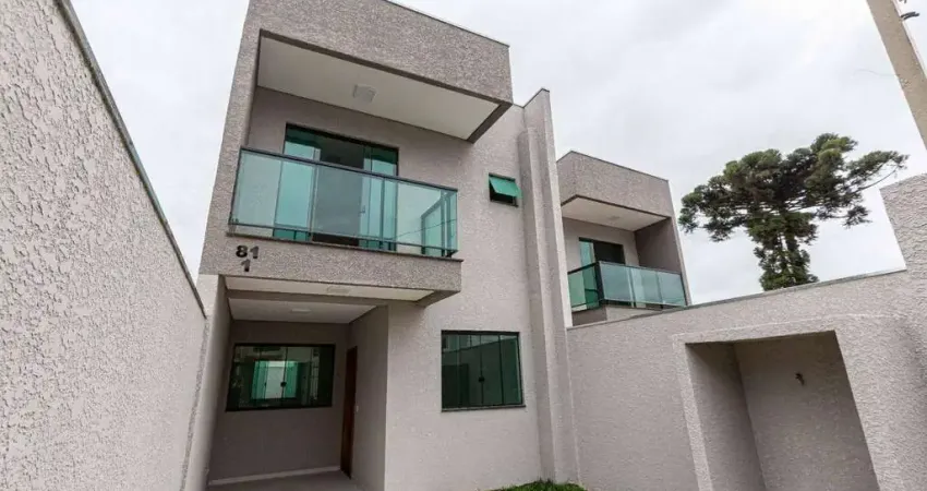 Casa em condomínio fechado com 2 quartos à venda na Rua Marmelo, 81, Uberaba, Curitiba