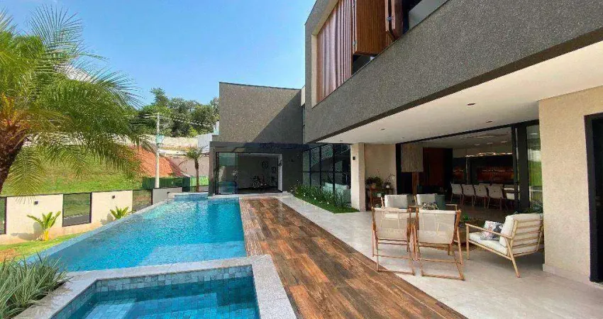 Casa de Alto Padrão em Condomínio Fechado com  5 suítes na Malota em Jundiaí SP
