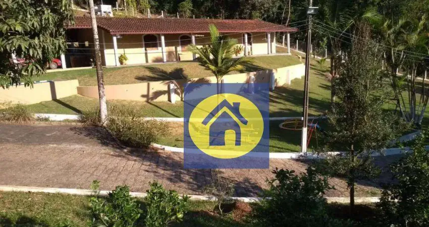 Chácara com 3 dormitórios à venda, 5490 m² por r$ 1.200.000,00 - santa clara - jundiaí/sp