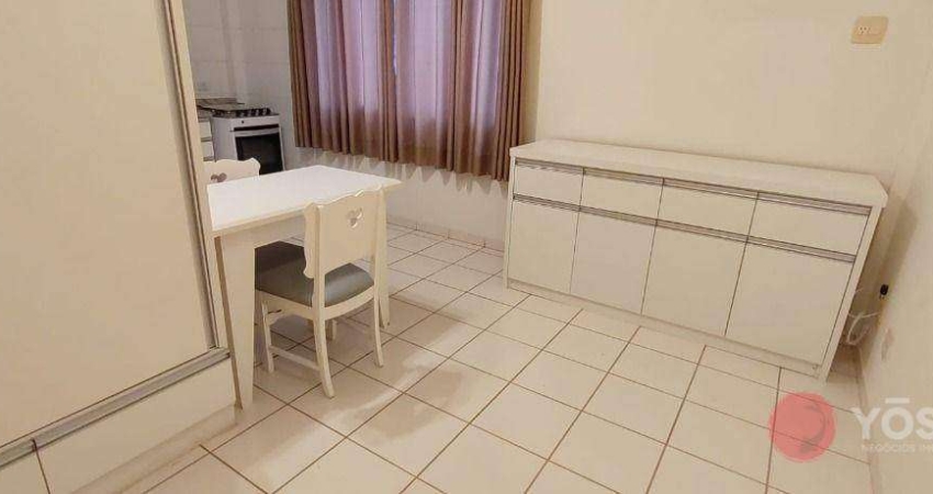 Apartamento ou kitinete mobiliado