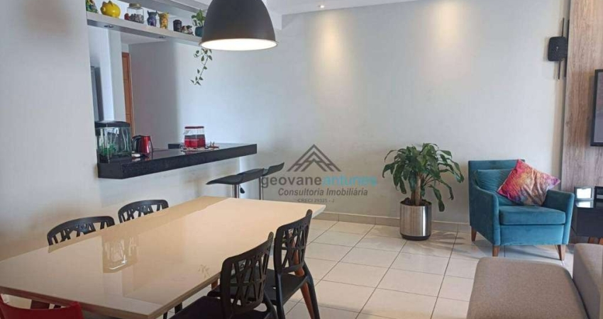 Apartamento com 3 dormitórios à venda, 93 m² por R$ 890.000,00 - Parque Campolim - Sorocaba/SP