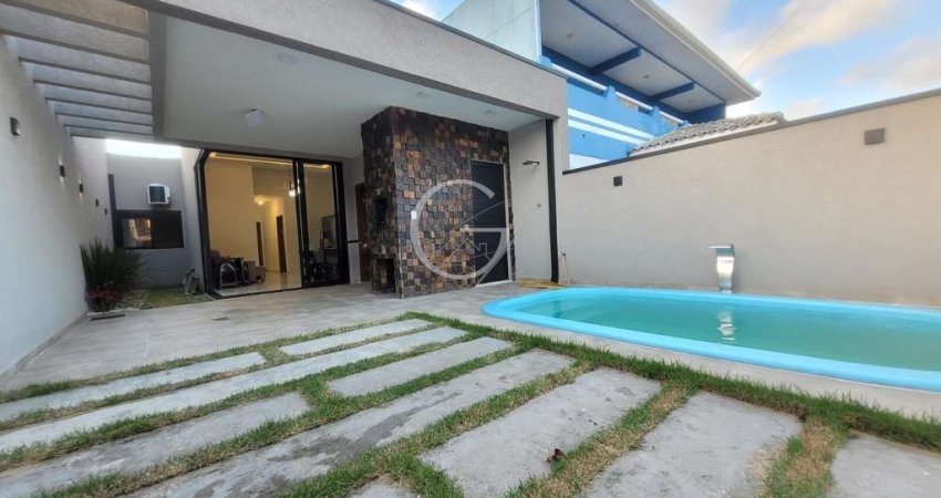 RESIDÊNCIA EM PADRÃO MODERNO COM 03 QUARTOS (SENDO 01 SUÍTE)- IPANEMA/PR