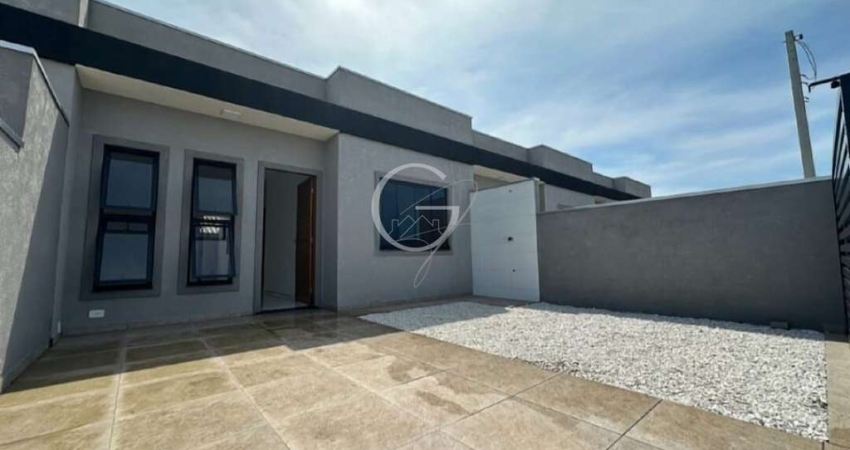 RESIDÊNCIA NOVA COM 02 QUARTOS(SENDO 01 SUÍTE) NO BALNEÁRIO PRIMAVERA!