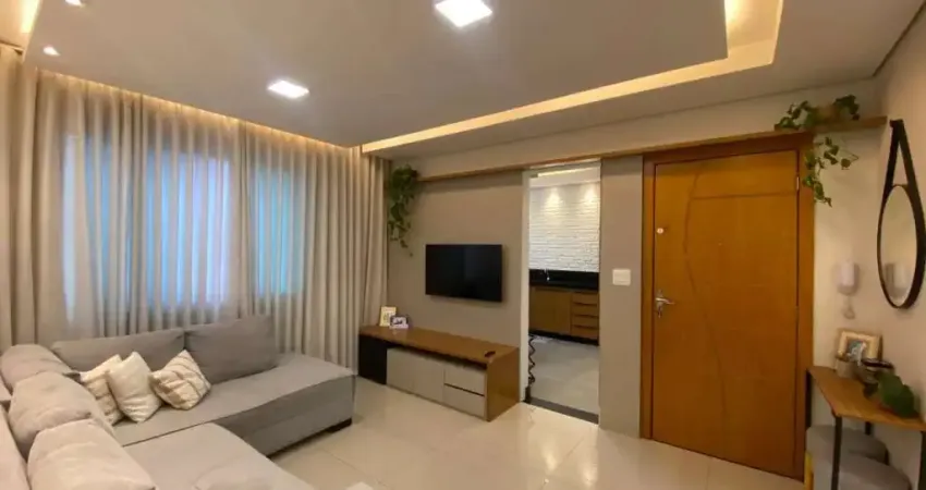 Apartamento com área gourmet para venda, 2 quartos no piratininga (venda nova), belo horizonte - ap3641