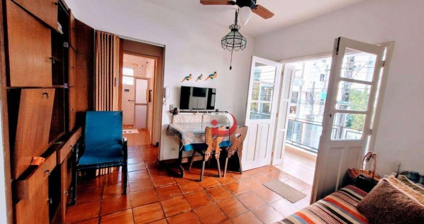 Apartamento com 1 dormitório à venda, 55 m² por R$ 300.000,00 - Astúrias - Guarujá/SP