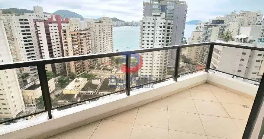 Cobertura triplex entre as praias do tombo e asturias – 4 dormitorios, piscina e espaco gourmet