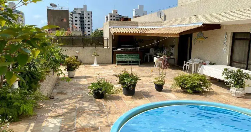 Penthouse com 4 dormitorios a venda, 382 m2 por r$ 1.200.000 - enseada - guaruja/sp