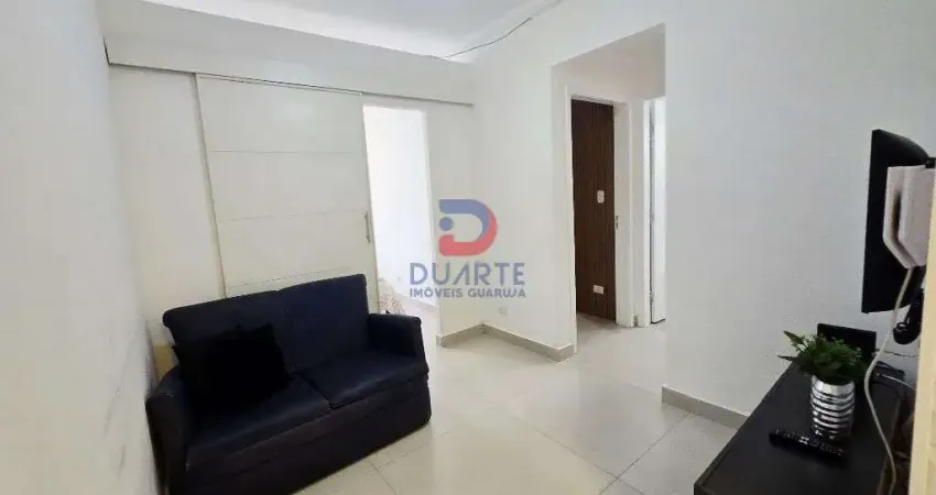 Apartamento reformado com 2 dormitorios proximo a praia e ao comercio – guaruja!